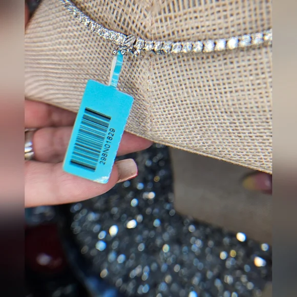 Elegant Sterling Moissanite Diamond $3690.99 MSRP 20 inch Tennis Necklace - Picture 6 of 7